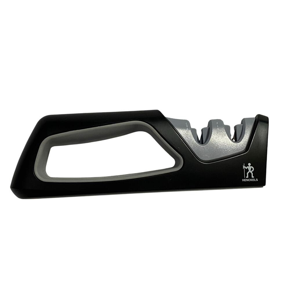 The handy HENCKELS Handheld 2-Stage Knife Sharpener